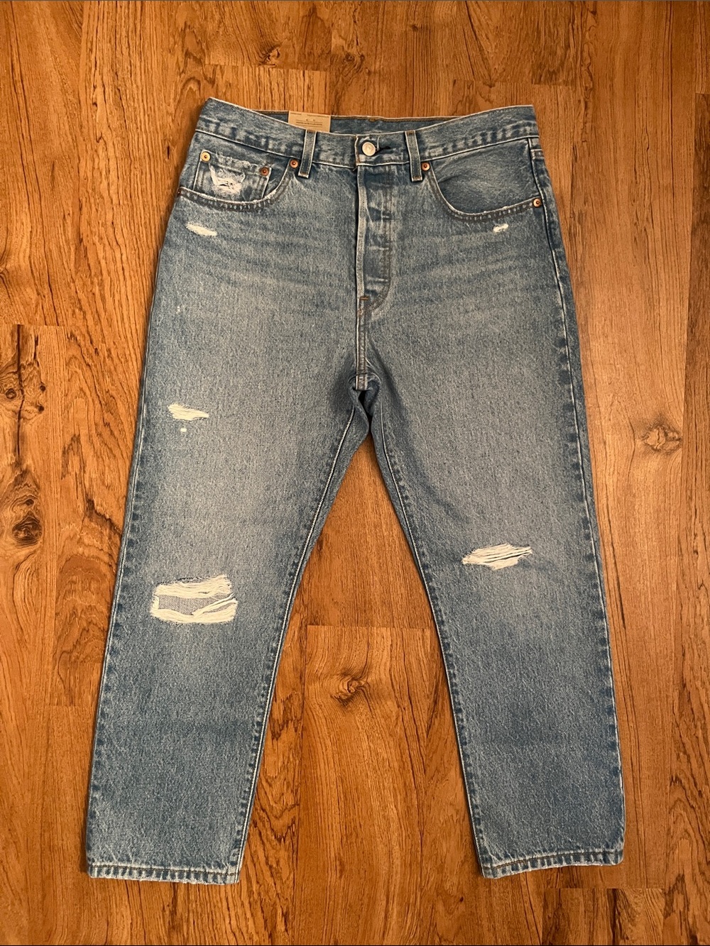 NWT Levi’s 501 Original Cropped Jeans